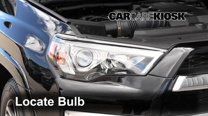 2018 Toyota 4Runner SR5 4.0L V6 Luces Luz de estacionamiento (reemplazar foco)